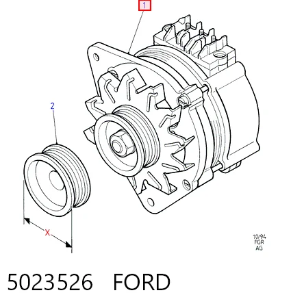 Генератор CA563IR AS/Auto Storm
