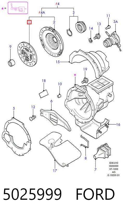 Купити DFD2103 CNC Диск зчеплення
