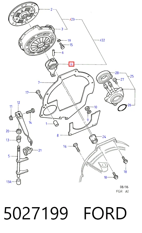 Вижимний підшипник MB350 Rocky
