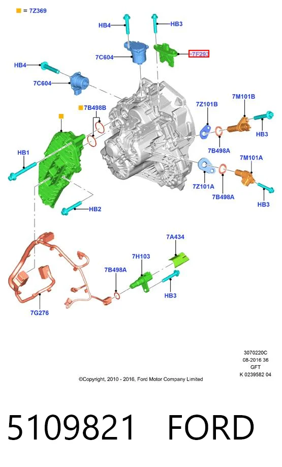 5109821 Ford 