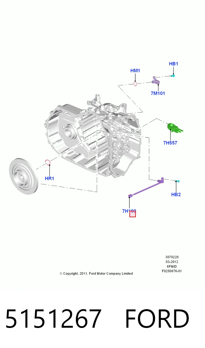 HMPCC3P7H103AB Hmpx Датчик швидкості спідометра