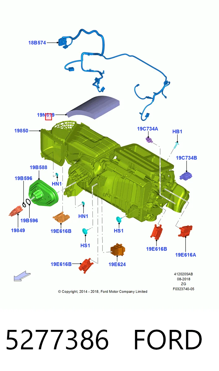 Повітряний фільтр салону TYC 670FD1029P