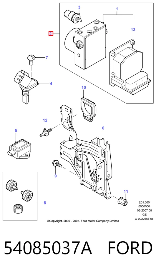 Блоки ABS Ford Mondeo IV