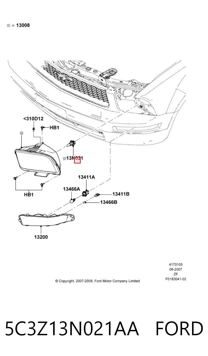 Купити KL0000H13 Fiat/Alfa/Lancia Лампочка галогенна