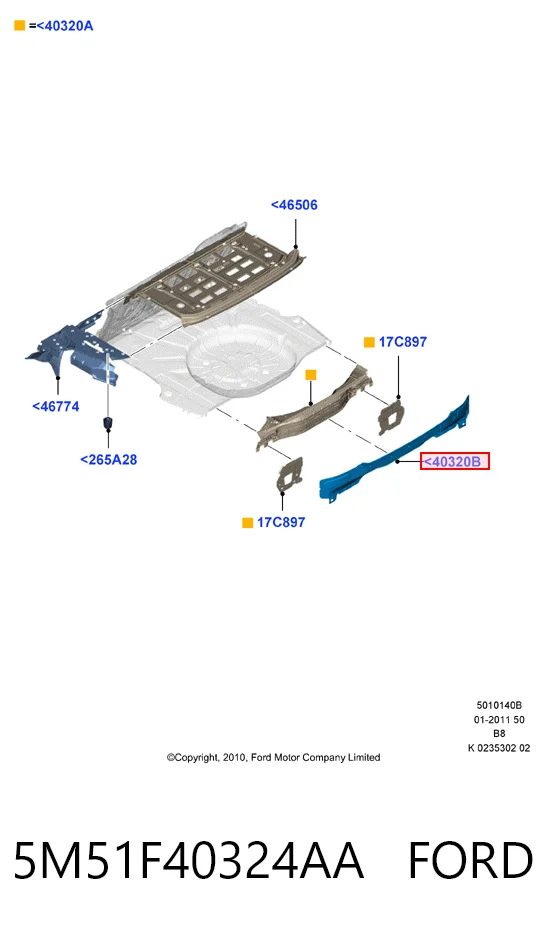 HMP5M51F40324AA Hmpx Перегородка