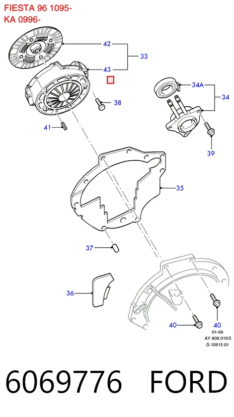 21211344047 BMW Натискний диск зчеплення