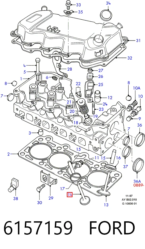 Вихлопний клапан Freccia FR4274 ціна, від 6.73 USD