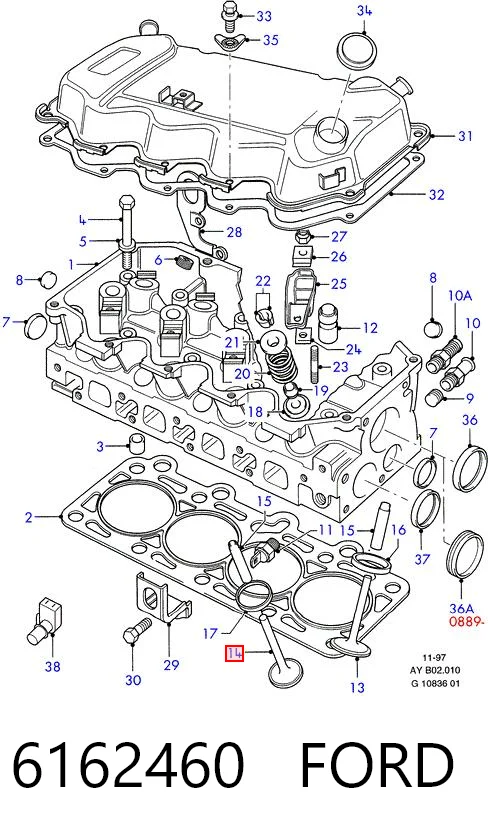 FR4274 Freccia Клапан випускний