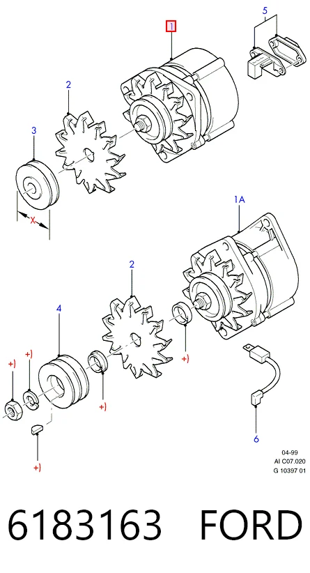 Генератор CA94 HC Parts