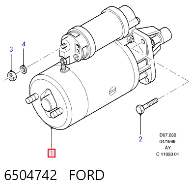  Стартер Ford Sierra 1