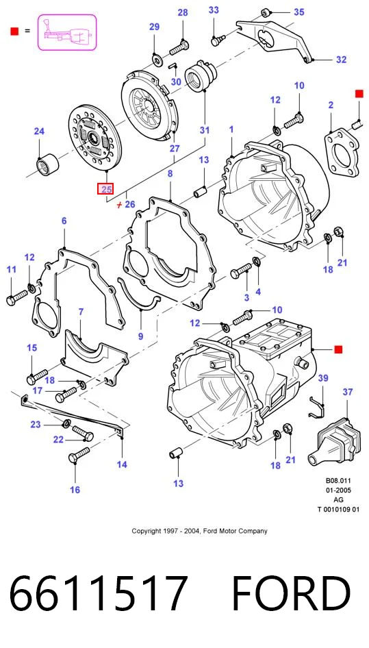 Диск зчеплення DFD2103 CNC