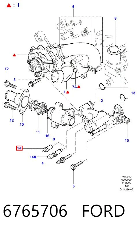 6765706 Ford