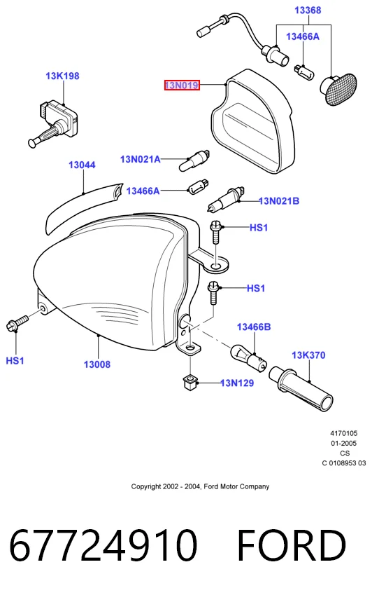 Фара TYC 11A362012B