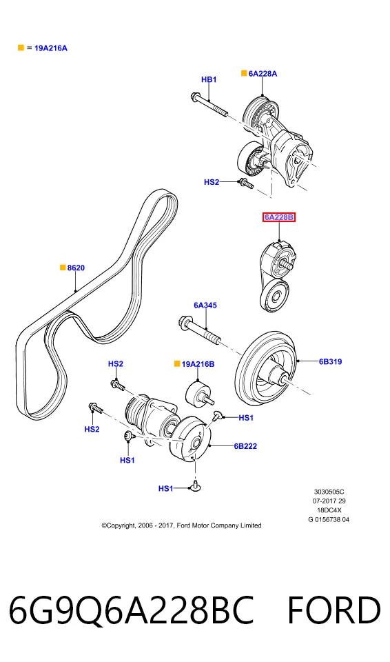 Купити MPQ1189 Magneti Marelli Натягувач приводного ременя