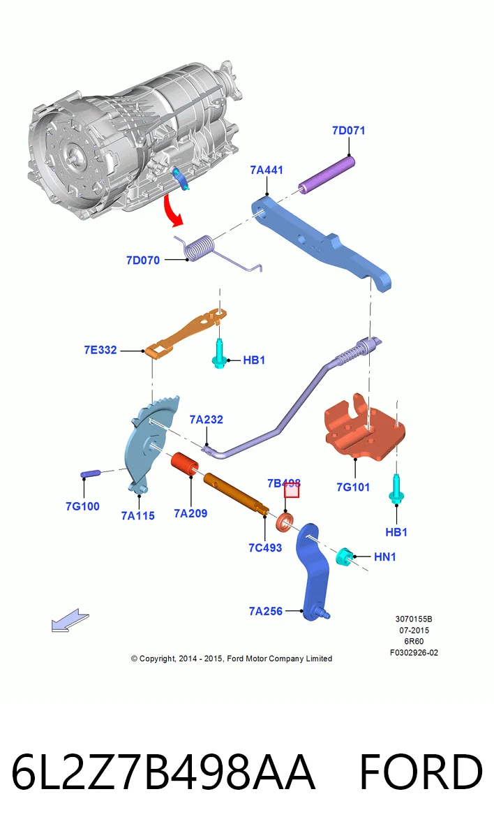 Сальник коробки передач 734319801 ZF Parts
