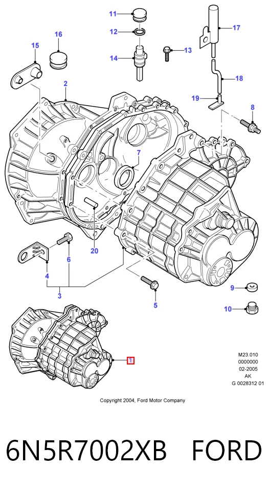 МКПП на Ford Mondeo III BWY