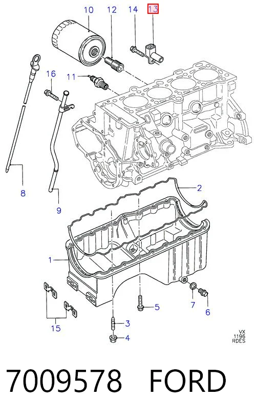Датчик обертів колінвалу NGK CMN2A361 ціна, від 12.94 USD