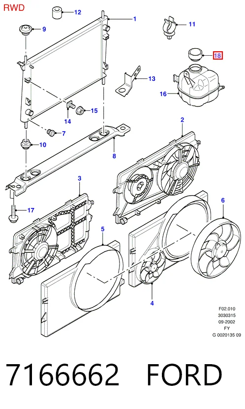 Купити 97201163 General Motors Кришка розширювального бачка