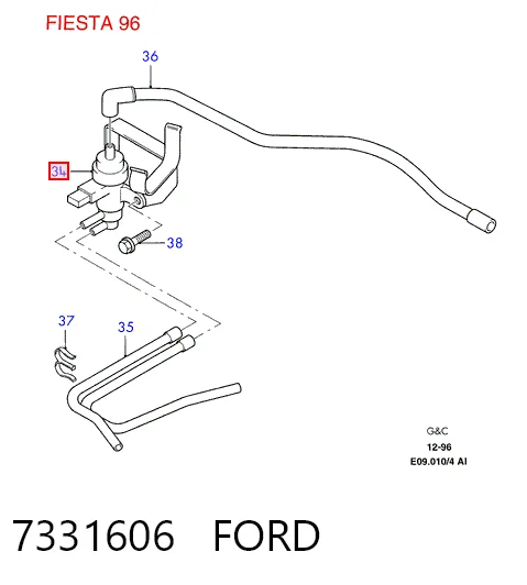 Купити 95BB9E882AC Ford 