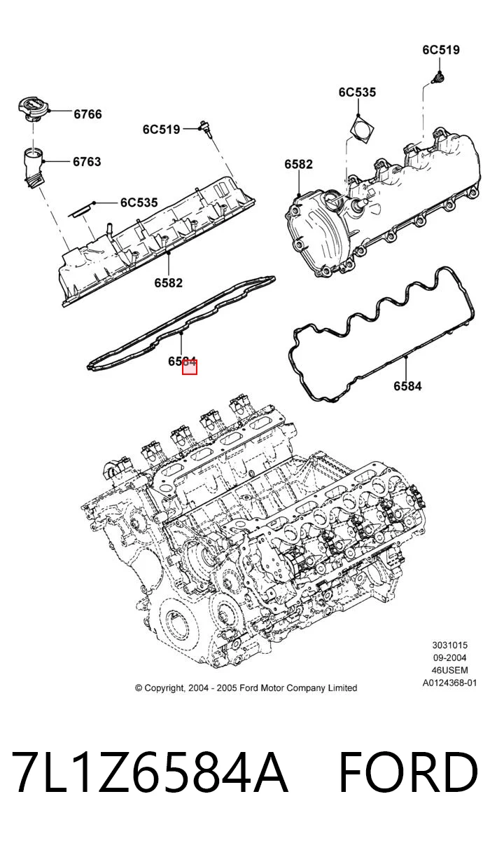7L1Z6584A Ford 