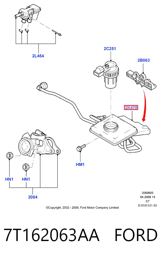 Купити Бачок гальмівний Ford Connect  TC7