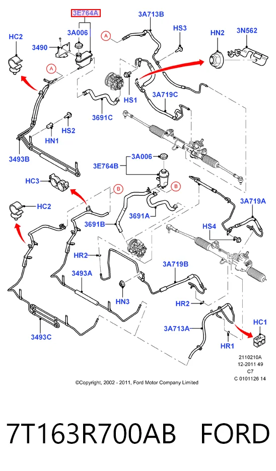 Купити SPK266F SPK Бачок насоса ГПР