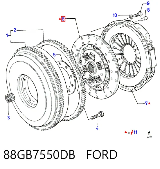 1862821001 Sachs Диск зчеплення