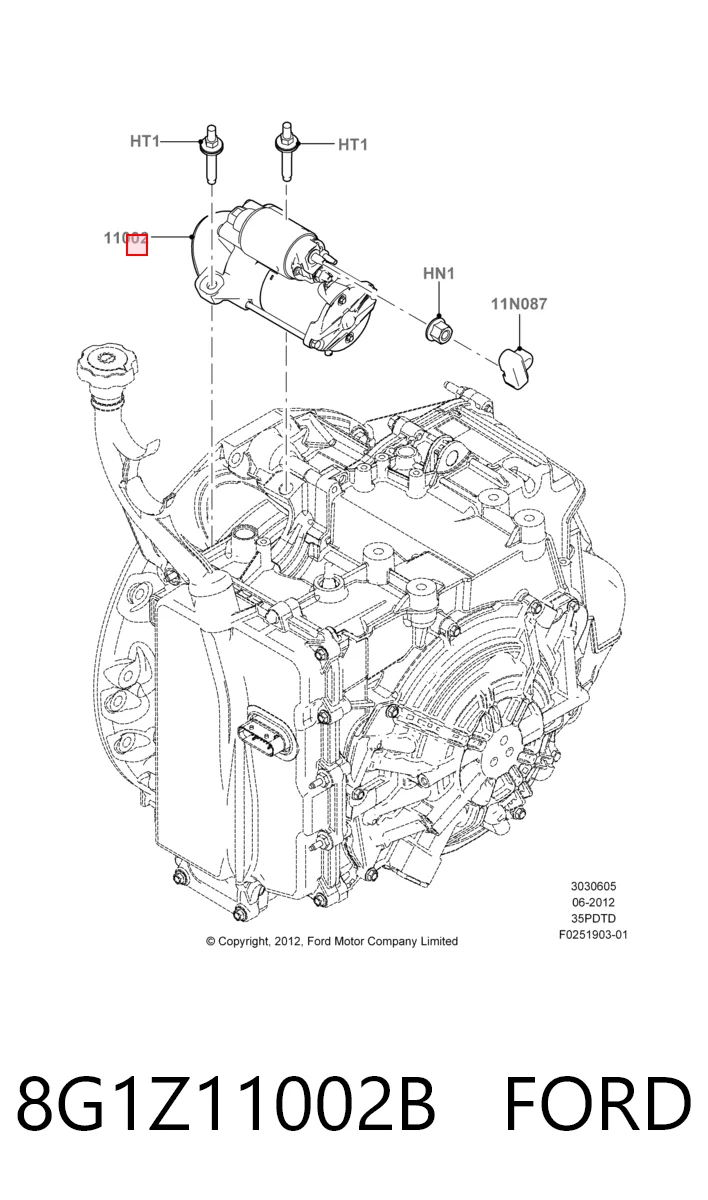 SR7598X Bosch Стартер двигуна
