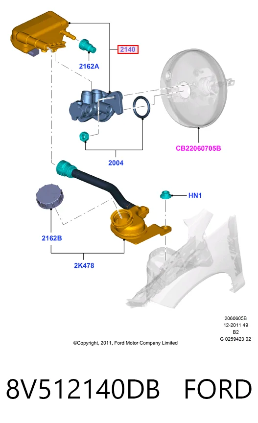 Циліндр головний гальма (Гідротормоз) Bosch 204788355 ціна, від 77.35 USD
