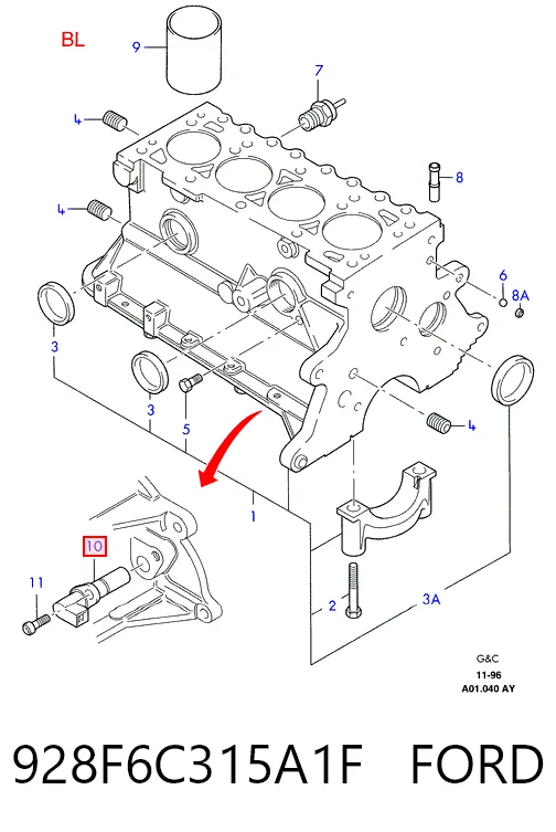 928F6C315A1F Ford ДПКВ