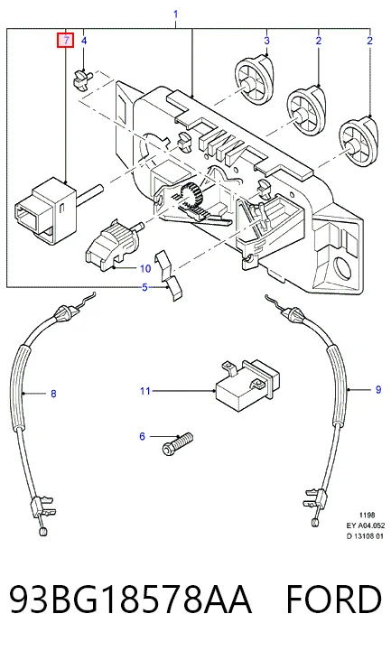 HMP97BG18578DA Hmpx Механізм управління кондиціонером