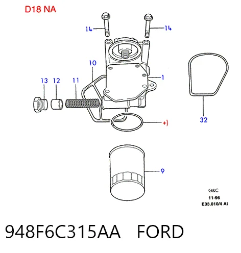 948F6C315AA Ford ДПКВ