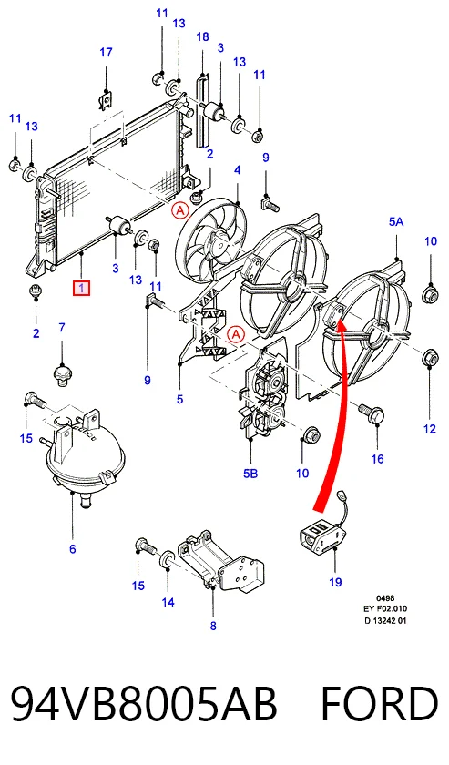 94VB8005AB Ford