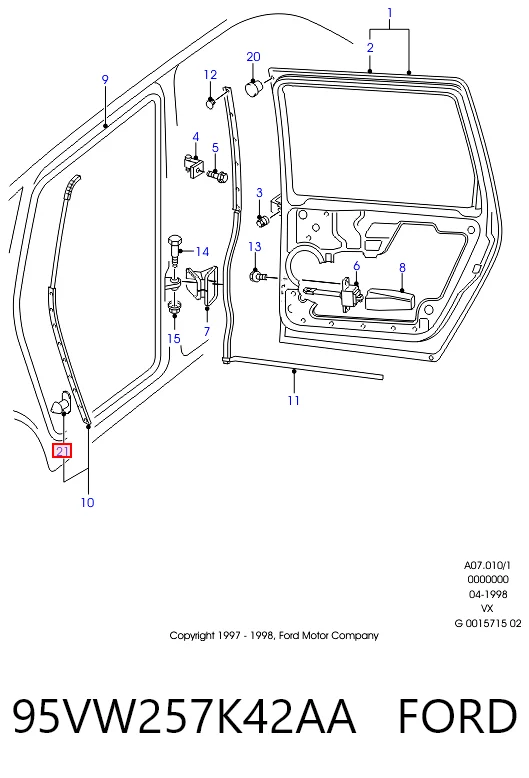 Пістон (кліп) кріплення обшивки дверей Peugeot/Citroen 90579619 ціна, від 0.46 USD
