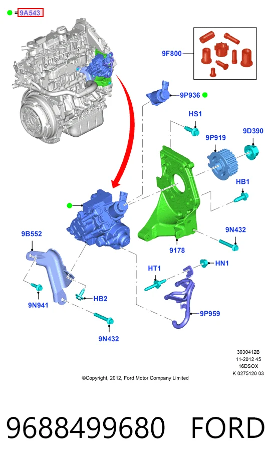 ПНВТ Bosch 445010552