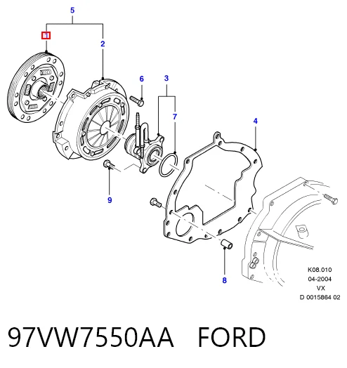 Зчеплення Mecarm MD5086 ціна, від 102.20 USD