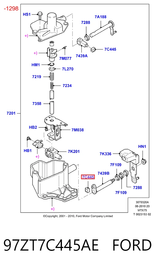 Купити HMP957T7C445AD Hmpx Втулка куліси