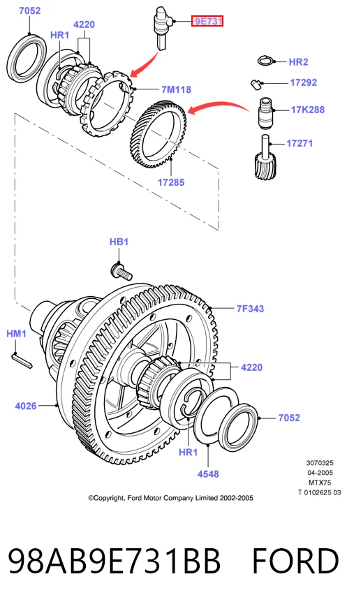 Датчик швидкості SAG300 Magneti Marelli