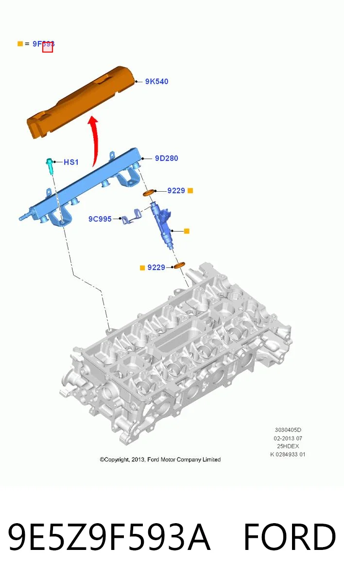 Форсунка інжектора VALEO 348294