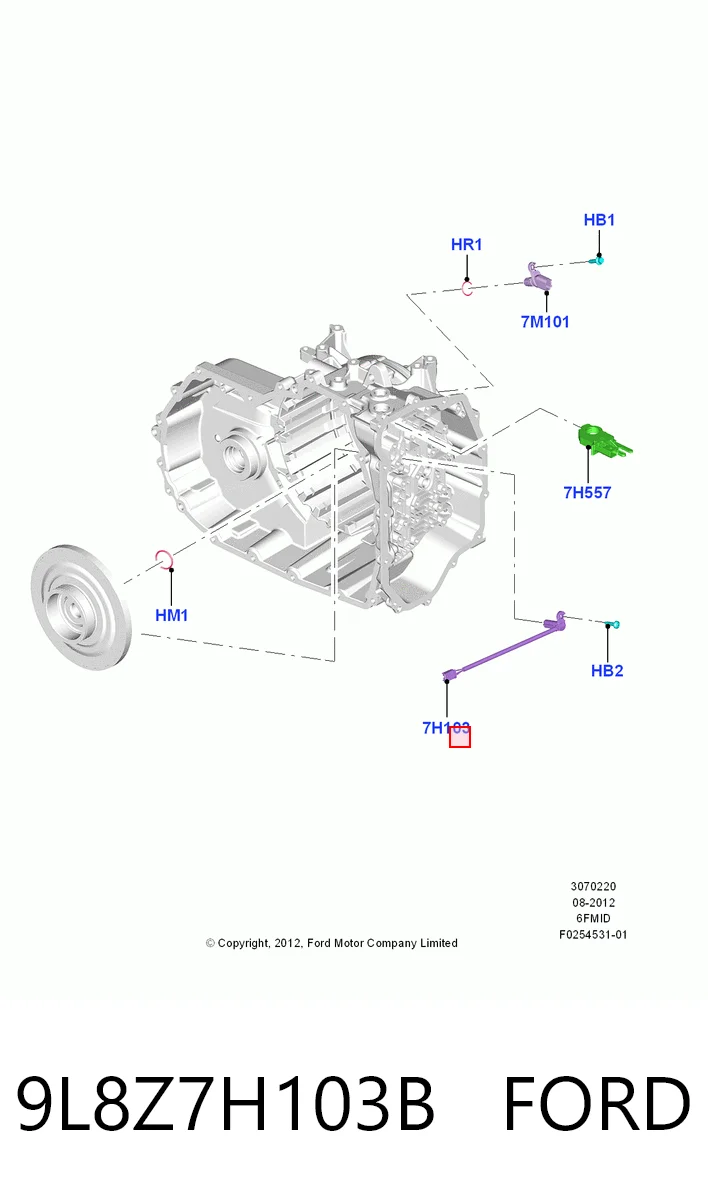 Купити HMPCC3P7H103AB Hmpx Датчик швидкості обертання валу АКПП