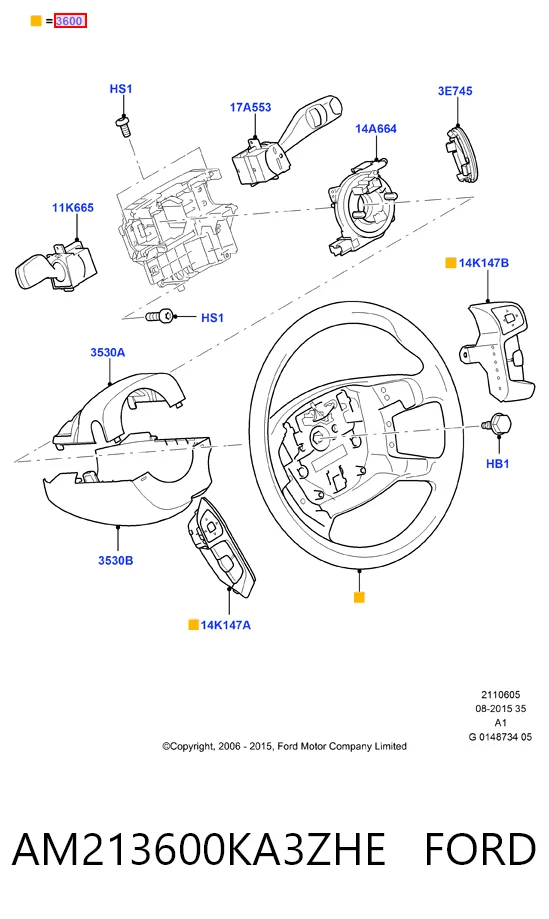 AM213600KA3ZHE Ford