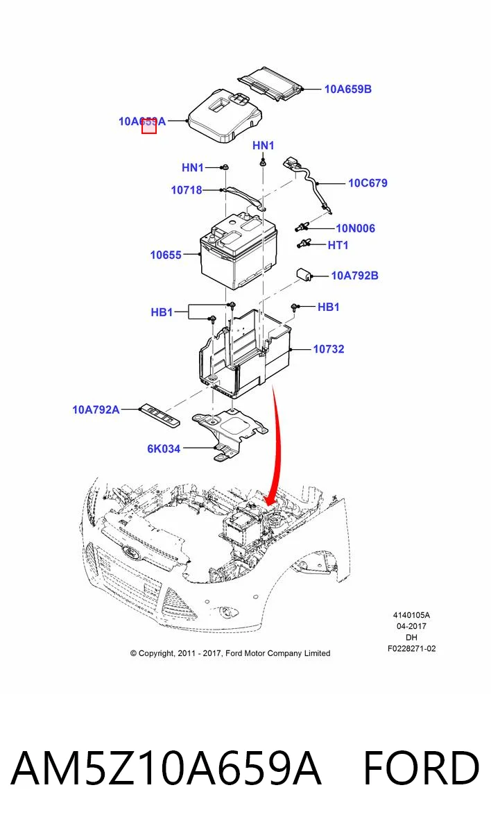 AM5Z10A659A Ford 