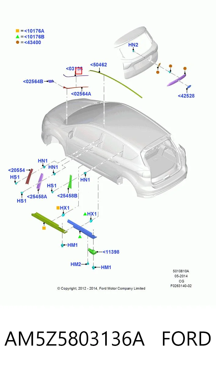 AM5Z5803136A Ford 