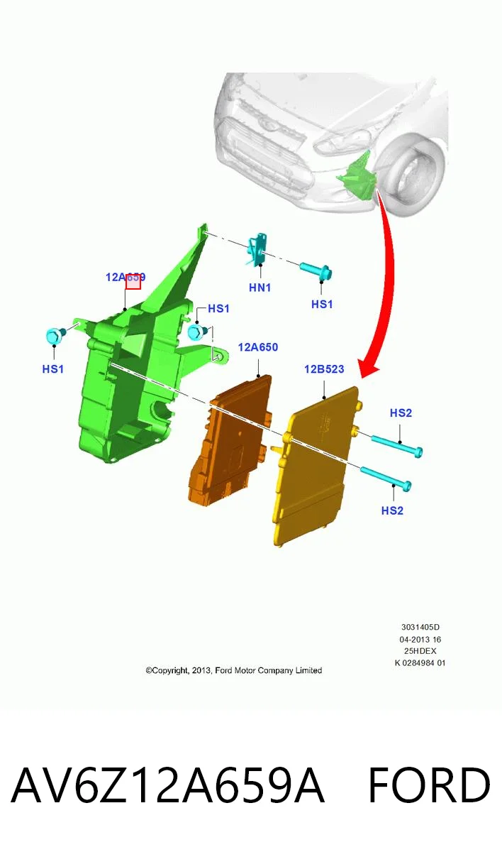 Корпус блока запобіжників LQFKS211 Junsite