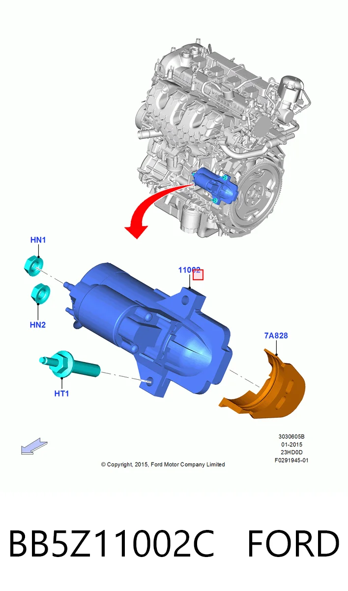 Стартер Denso 2804241 ціна, від 37.96 USD