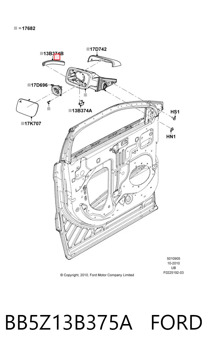 BB5Z13B375A Ford 
