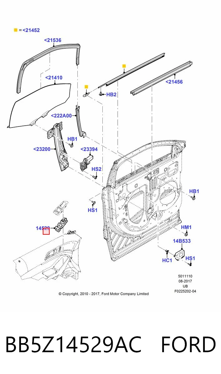 BB5Z14529AC Ford 