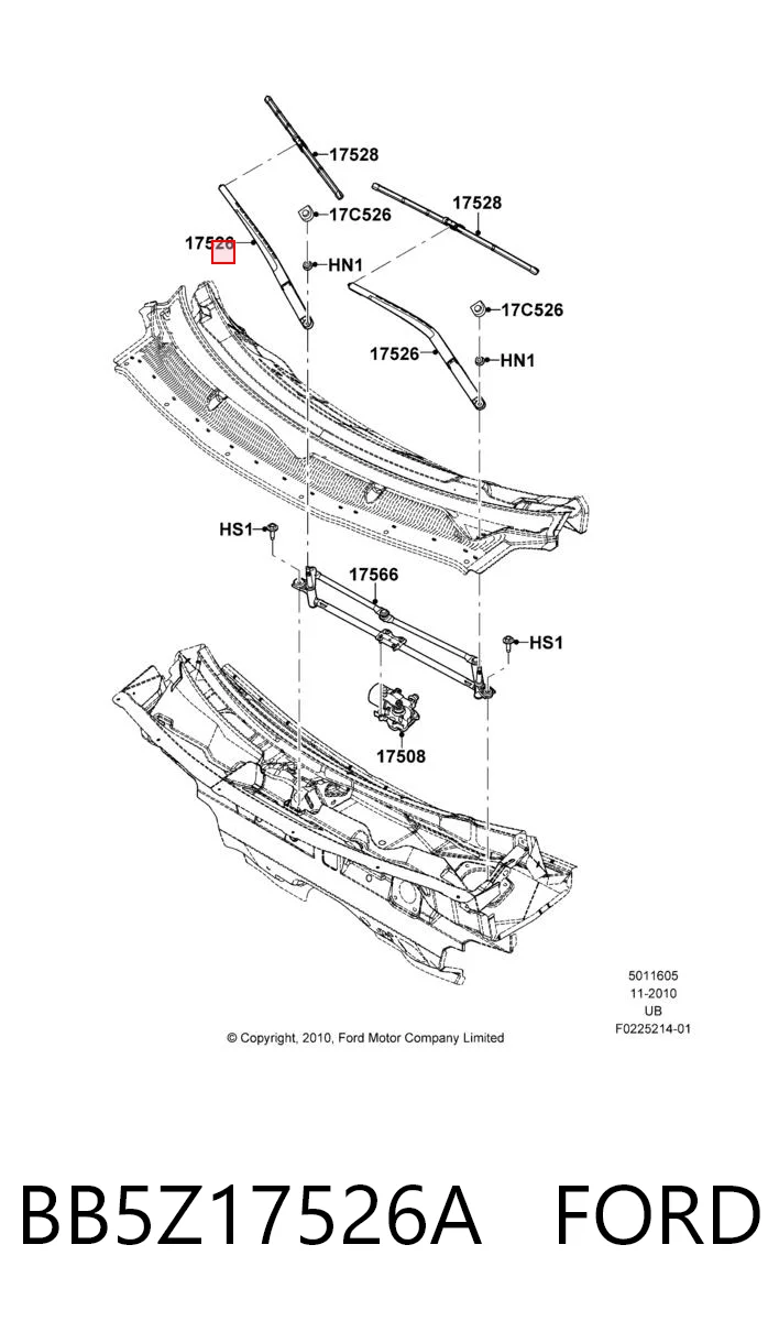 BB5Z17526A Ford 