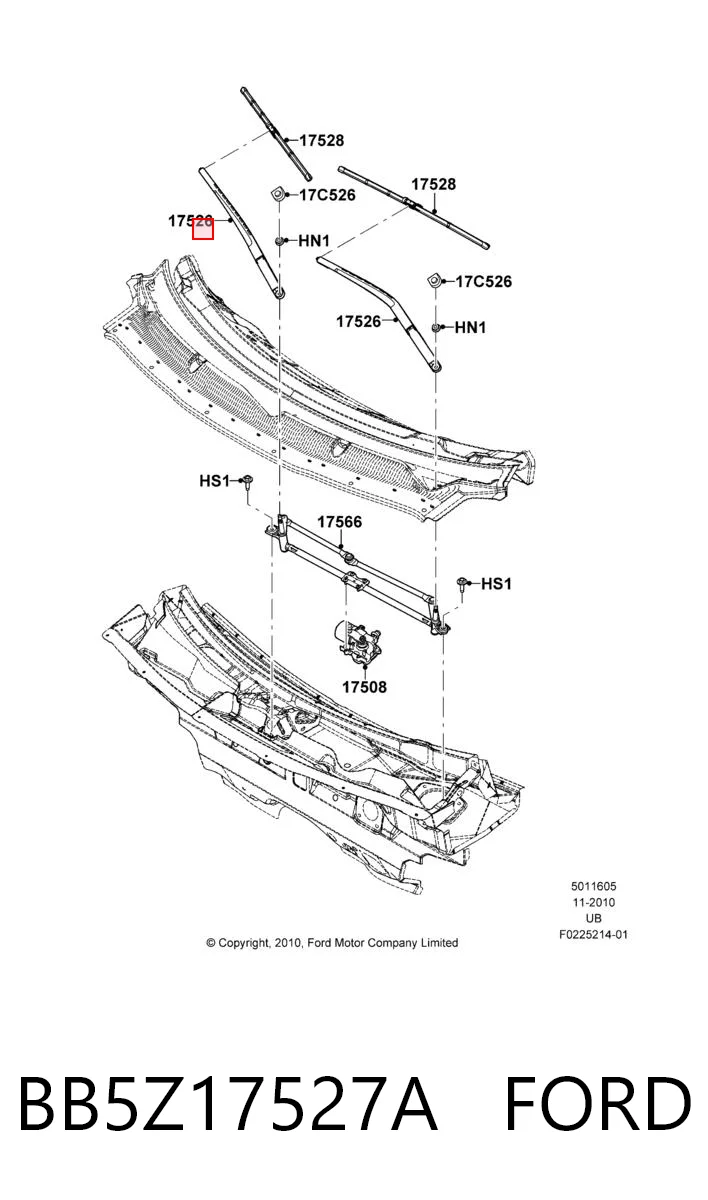BB5Z17527A Ford 