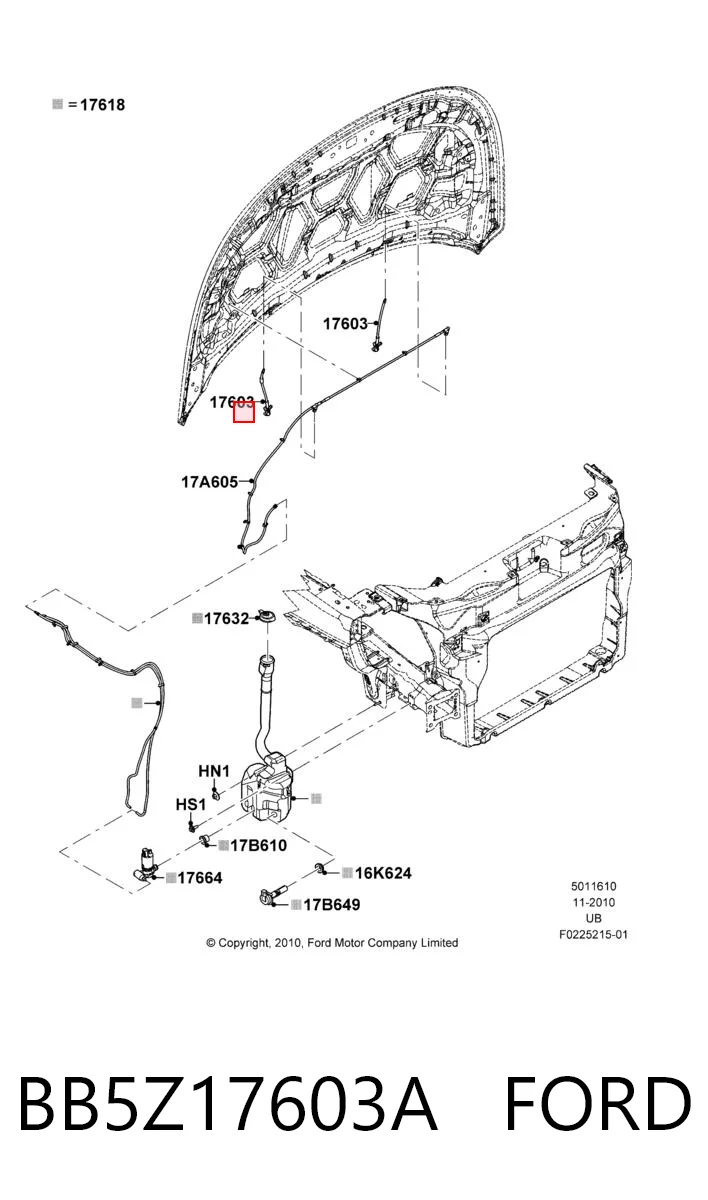 BB5Z17603A Ford 